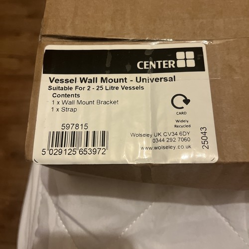 Center universal vessel wall - vessel,
