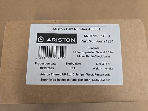 Ariston andris kit 21261 2l - ariston,