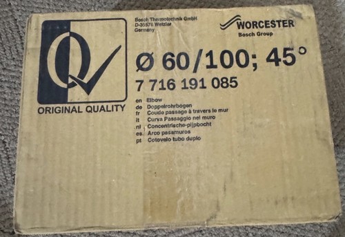Worcester bosch degree - 45°,