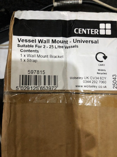 Center universal vessel wall - center,